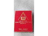 Σήμα Χειμερινής Πανεπιστημιάδας '83 Σόφια Τεχνικό πρόσωπο