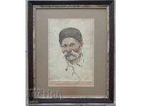 Masterful watercolor from the 1930s.