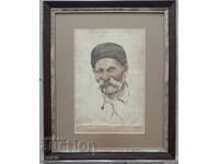 Αριστοτεχνική ακουαρέλα από τη δεκαετία του 1930.