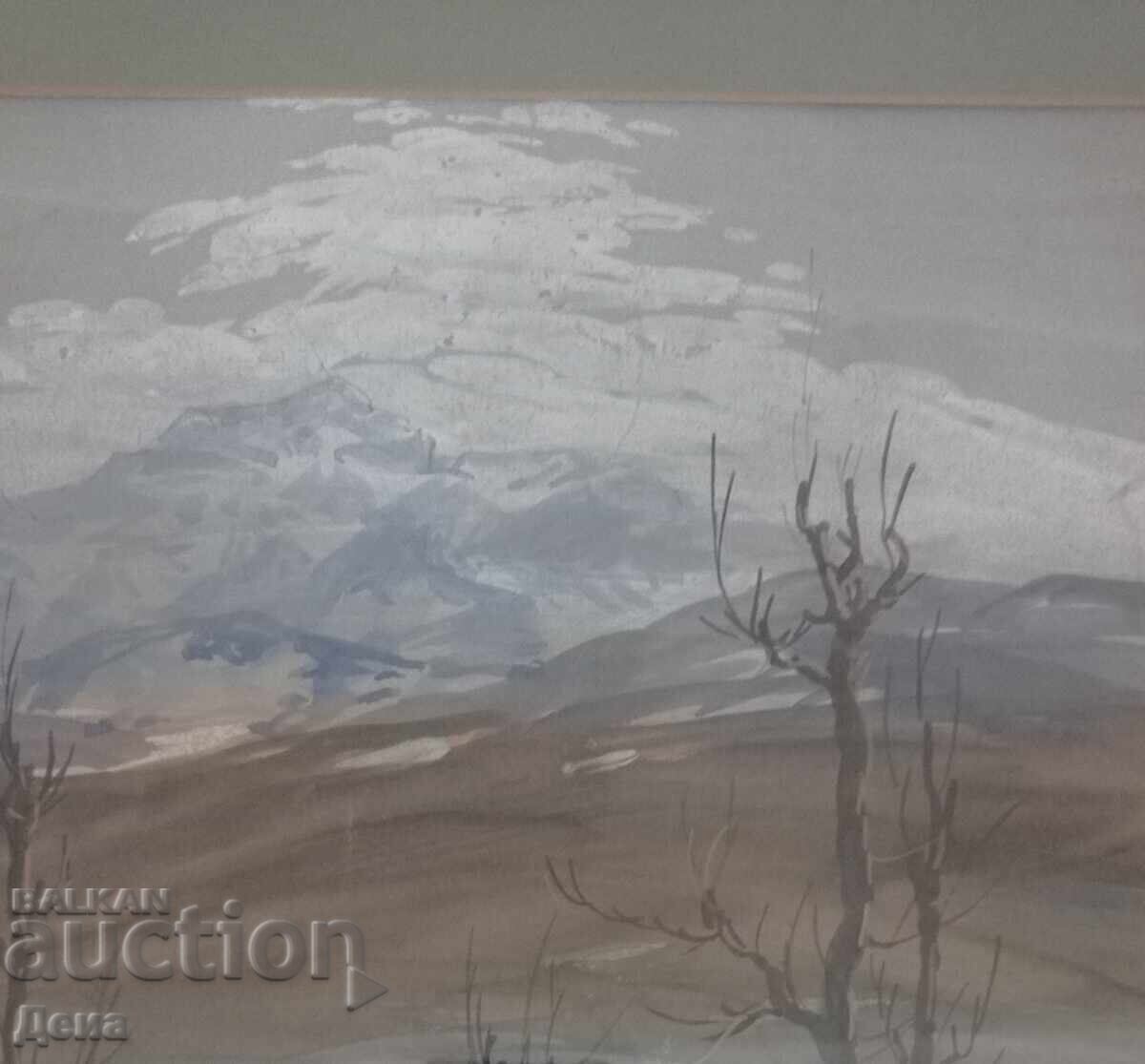 Auction Masterful painting from the 40s Auction Masterful painting from the 40s