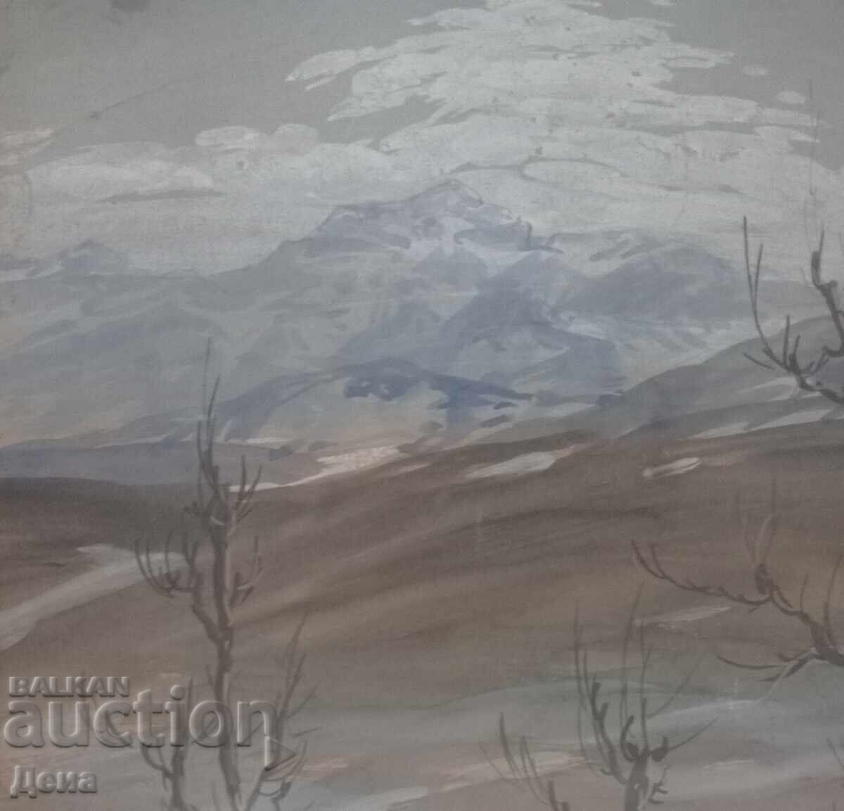 Delivery of Masterful painting from the 40s Delivery of Masterful painting from the 40s