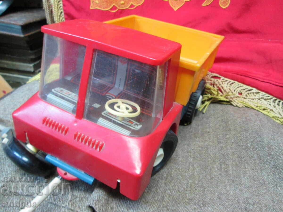 OLD SOVIET USSR TOY TRUCK WITH REMOTE CONTROL - 6