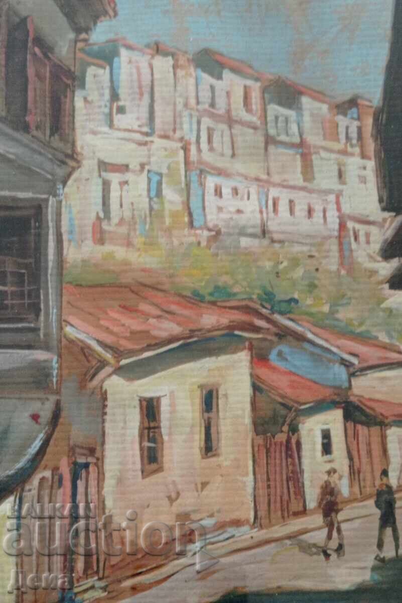 Delivery of Masterful painting from the 40s