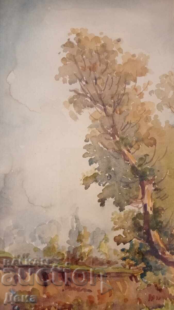 Old master watercolor with price 180.00 BGN | € 92.03 Old master watercolor with price 180.00 BGN | € 92.03