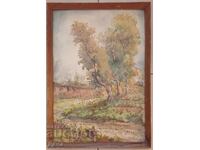 Old master watercolor