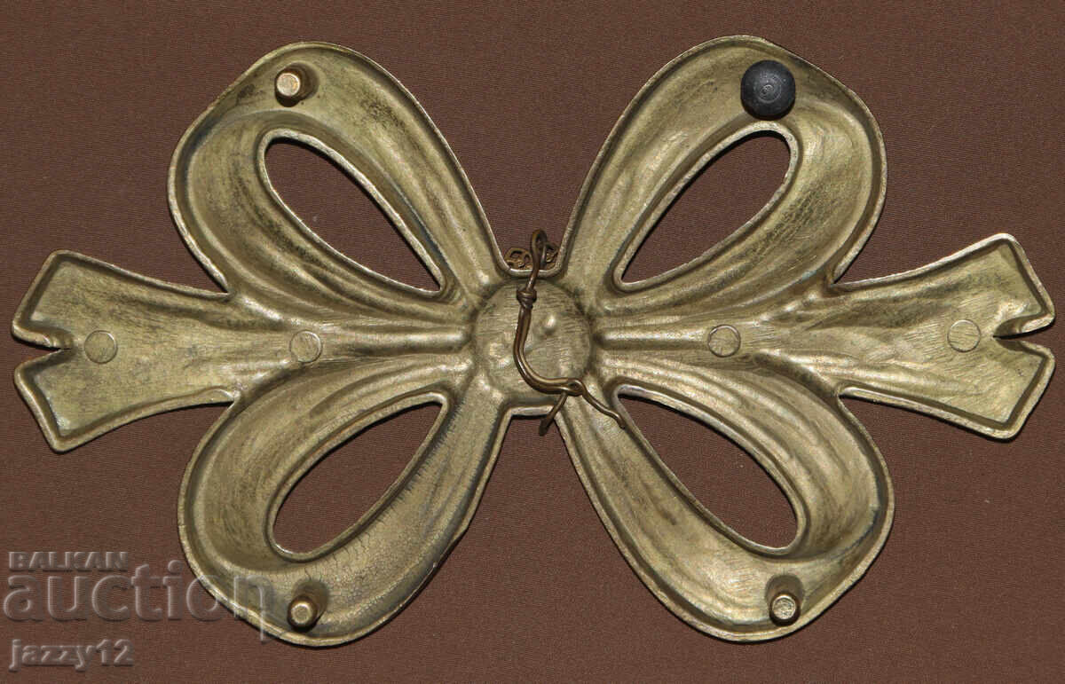 Antique brass applique - 6