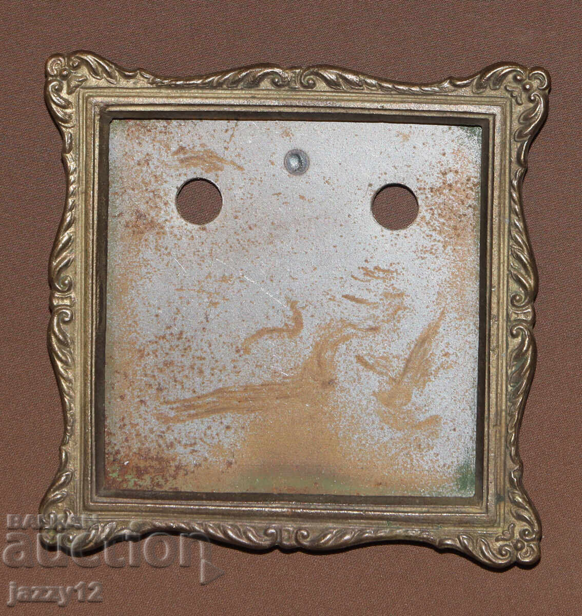 Livrarea Set 3 rame foto decorative vechi din alamă Livrarea Set 3 rame foto decorative vechi din alamă