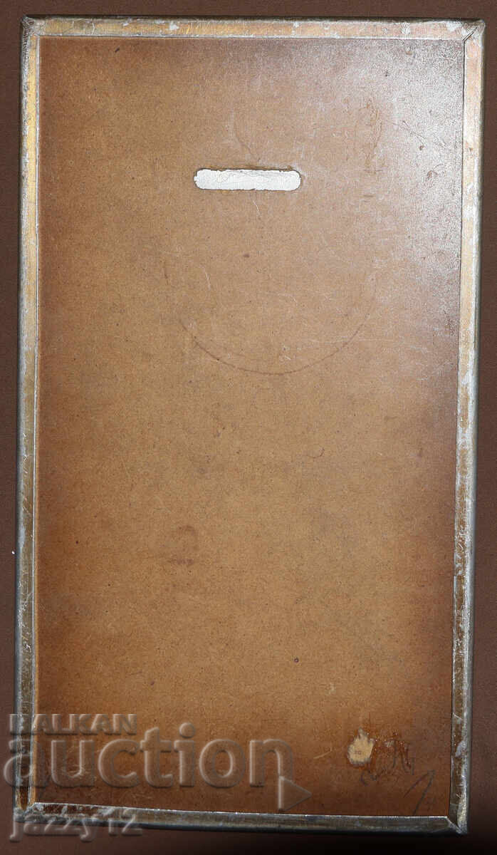 Русия СССР сувенирен плакет женски портрет - 6