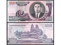 NORTH KOREA 5000 Won NORTH KOREA 5000 Won, P46, 2006 UNC /c