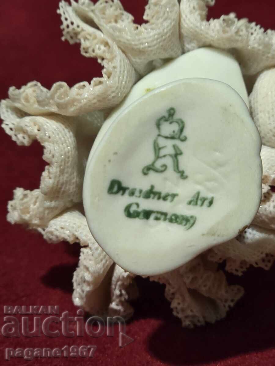 Dresden porcelain ballerina - 6