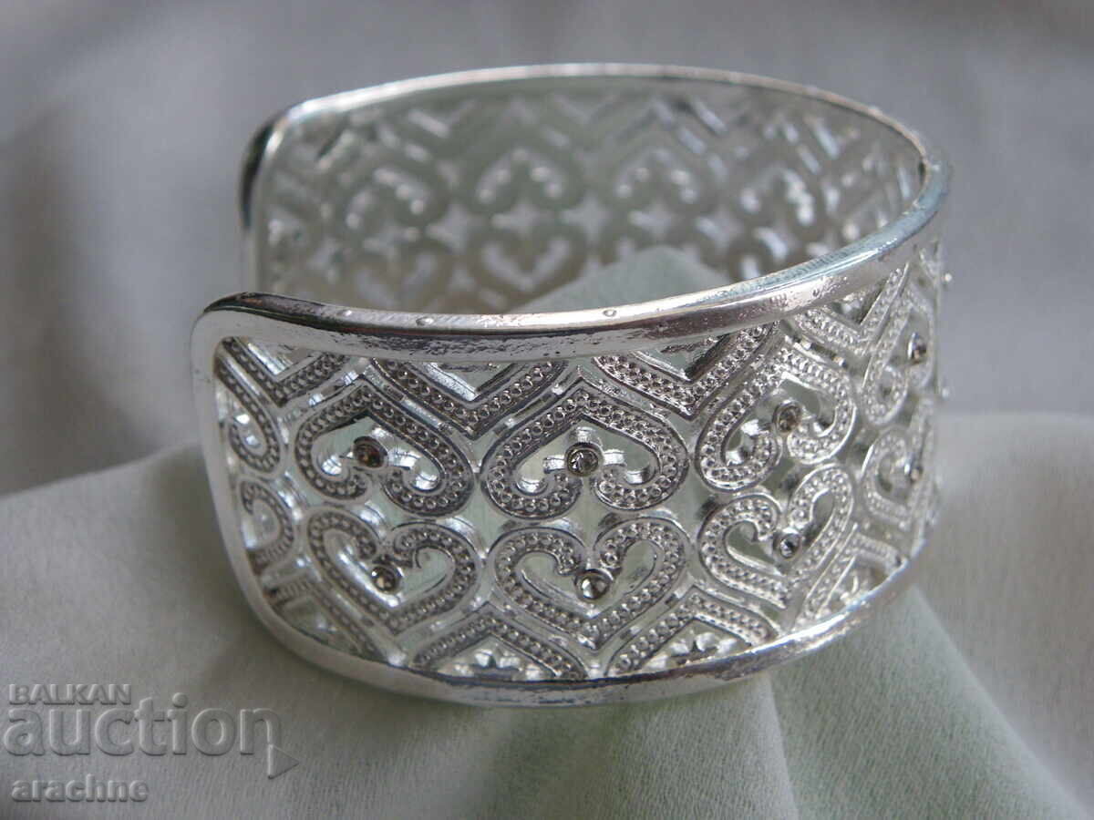 Openwork Russian silver bracelet with price € 63.91 | 125.00 BGN