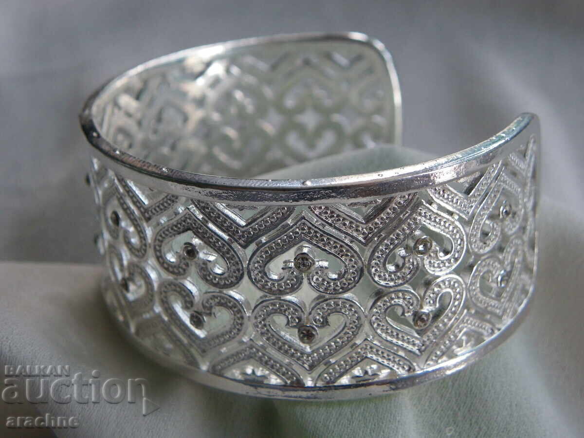 Auction  Openwork Russian silver bracelet