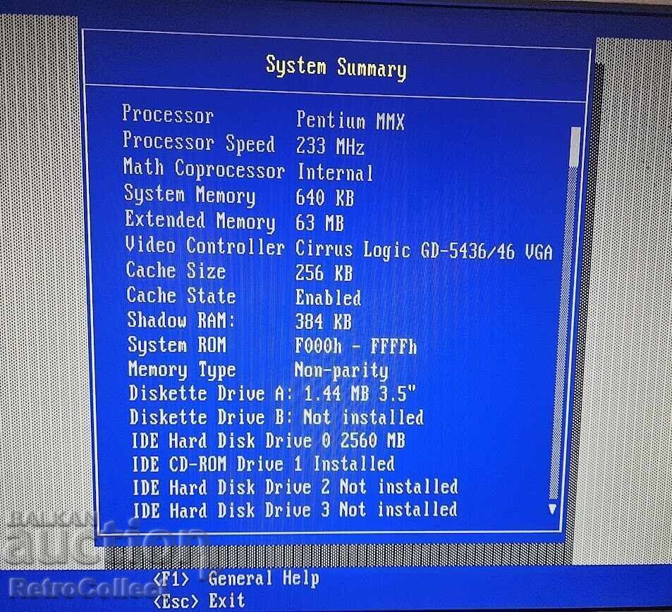 Ρετρό υπολογιστής IBM PC 300GL Intel Pentium 233 MMX Socket 7 - 5