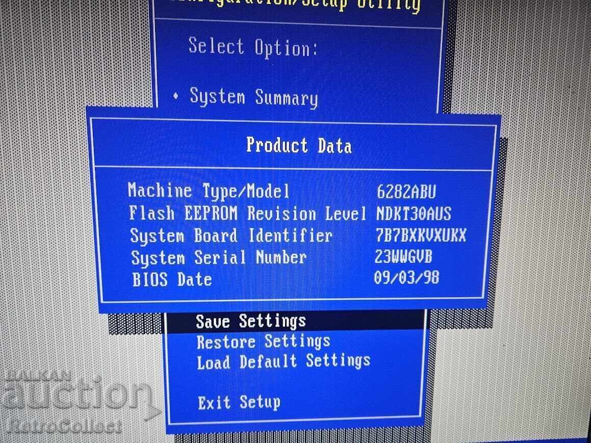 Ρετρό υπολογιστής IBM PC 300GL Intel Pentium 233 MMX Socket 7 - 6