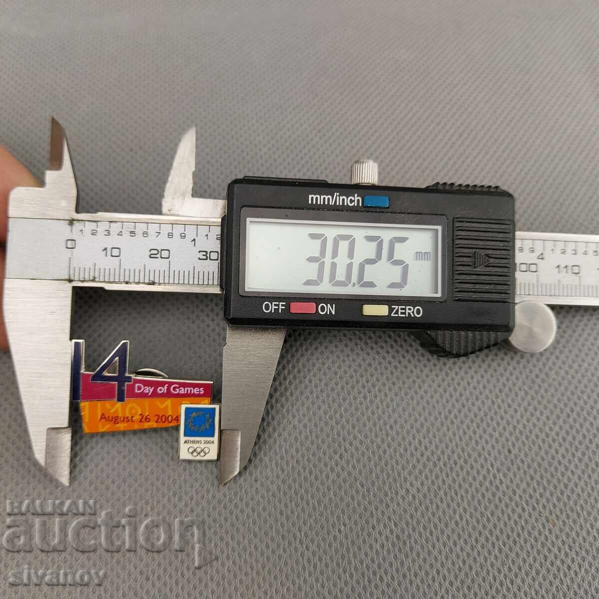 14-a ZI A JOCURILOR ATENA 2004 JOCURILE OLIMPICE INSIGNĂ#3004 - 7