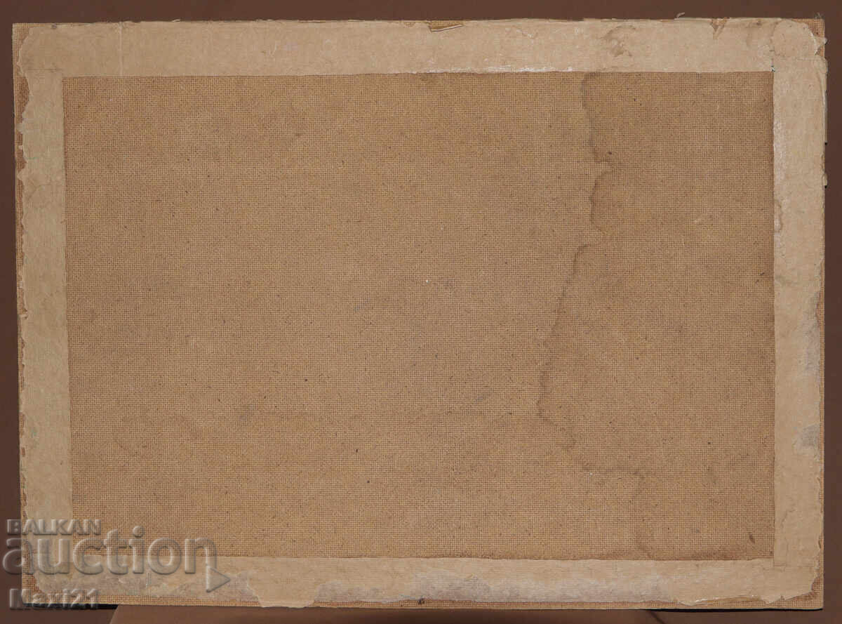 Ορεινό τοπίο κοιλάδας με ποτάμι, πίνακας, ελαιογραφία - 6