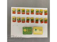 Set de 18 insigne Bulgaria Olimpiada Moscova 1980 #3005