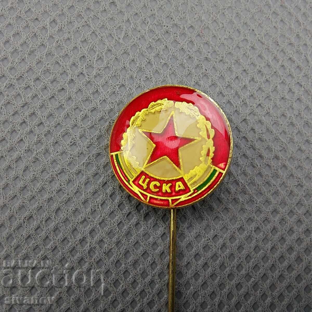 Old badge of football club PFC CSKA Sofia #3007 with price 14.99 BGN | € 7.66 Old badge of football club PFC CSKA Sofia #3007 with price 14.99 BGN | € 7.66