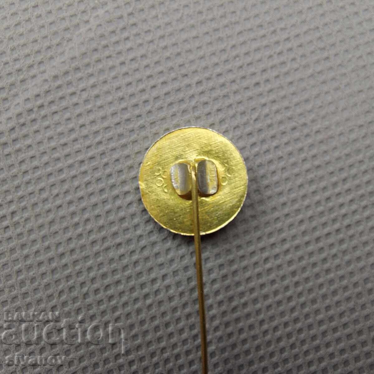 Auction Old badge of football club PFC CSKA Sofia #3007 Auction Old badge of football club PFC CSKA Sofia #3007