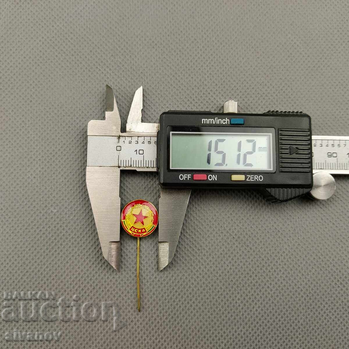 Old badge of football club PFC CSKA Sofia #3007 - 6 Old badge of football club PFC CSKA Sofia #3007 - 6