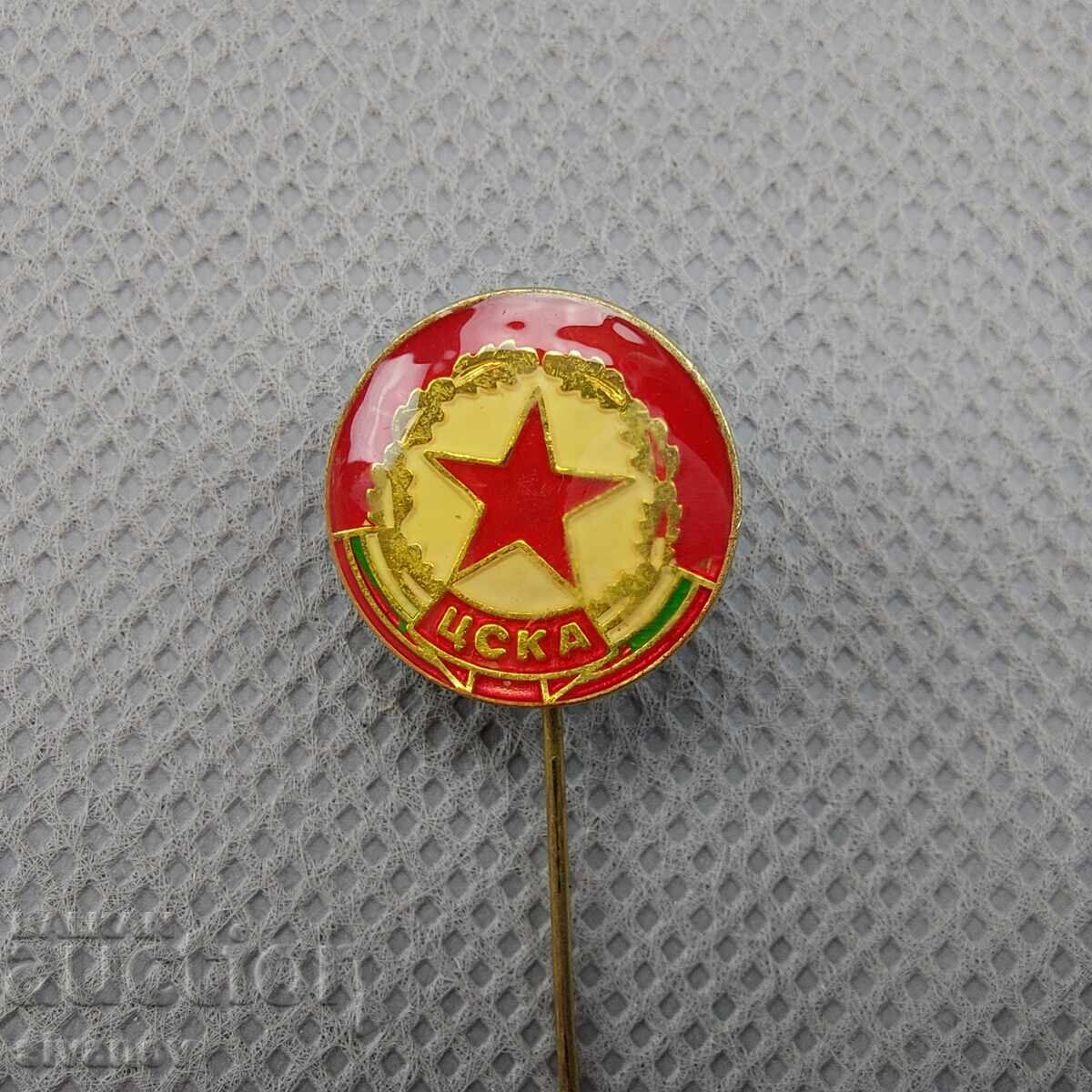 Old badge of football club PFC CSKA Sofia #3007 Old badge of football club PFC CSKA Sofia #3007