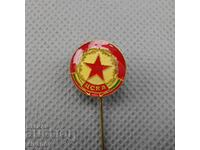 Old badge of football club PFC CSKA Sofia #3007