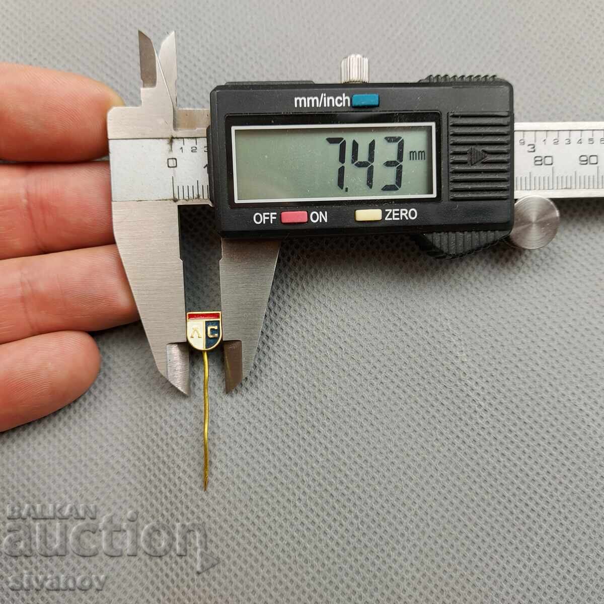 Old badge of Levski Spartak football club #3009 - 7