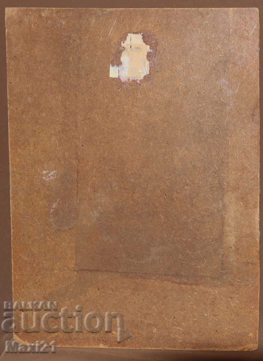 Landscape Revival Houses Old Painting Oil Paints - 7