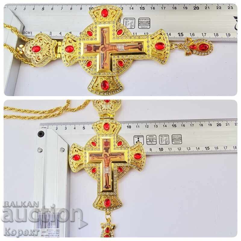 New Orthodox pectoral cross for a priest 13 - 7