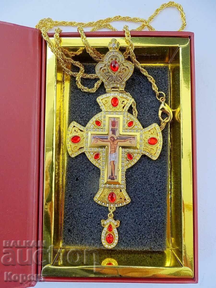 New Orthodox pectoral cross for a priest 13