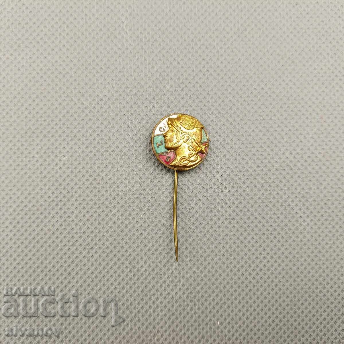 Δημοπρασία Παλαιό βασιλικό σήμα βουλγαρικής εμπορικής ένωσης από τη δεκαετία του '30 #3012