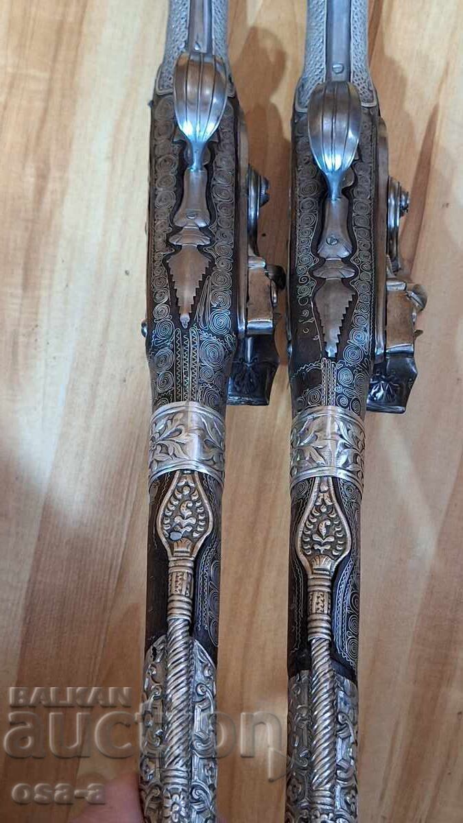 Чифт ппищови пистолет пищов пистолето револвер бойлия шишане - 10