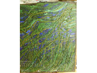 Compoziție 2, 2000, 60 / 80 cm, ulei pe carton