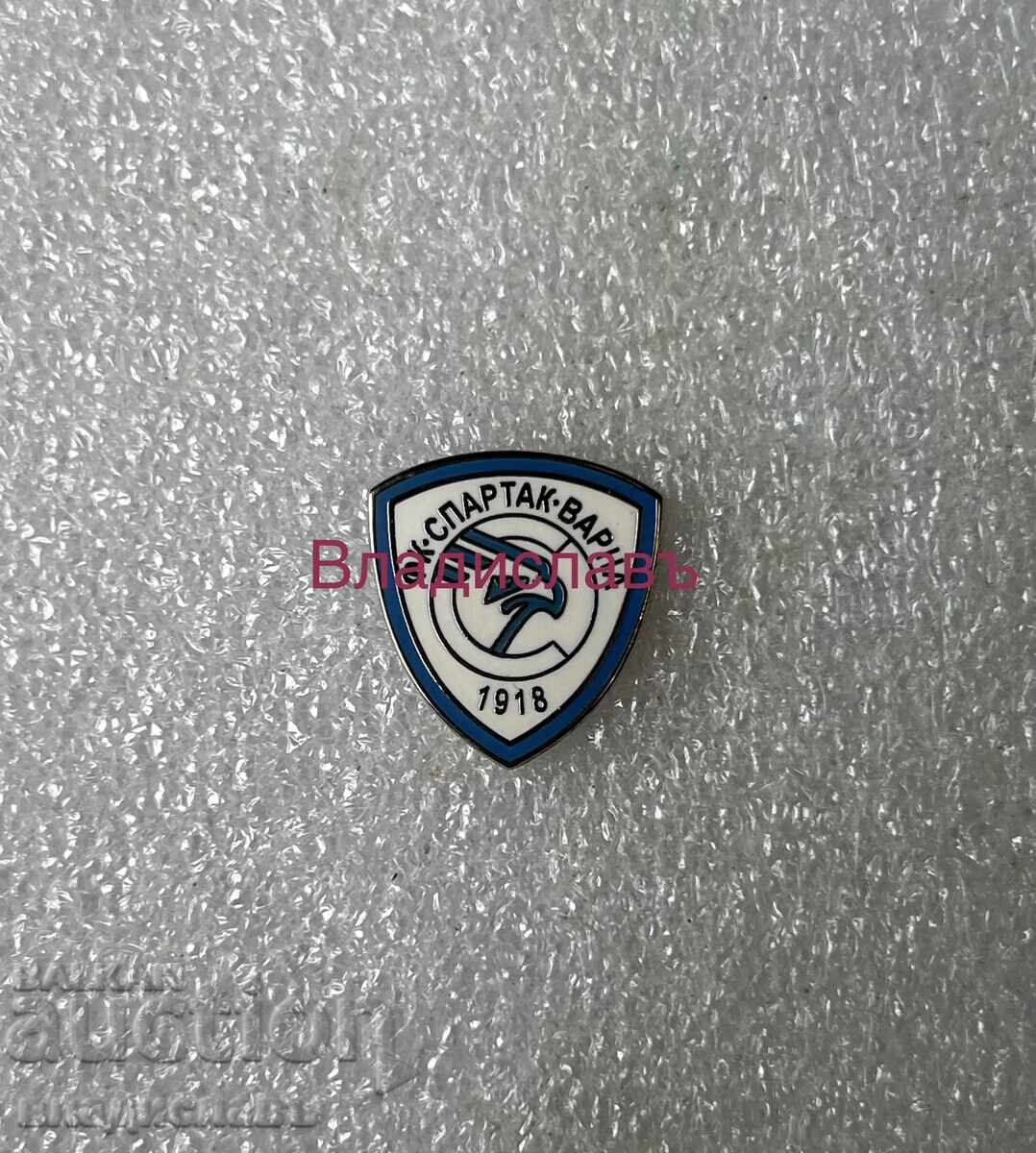 футболна значка ФК СПАРТАК ВАРНА