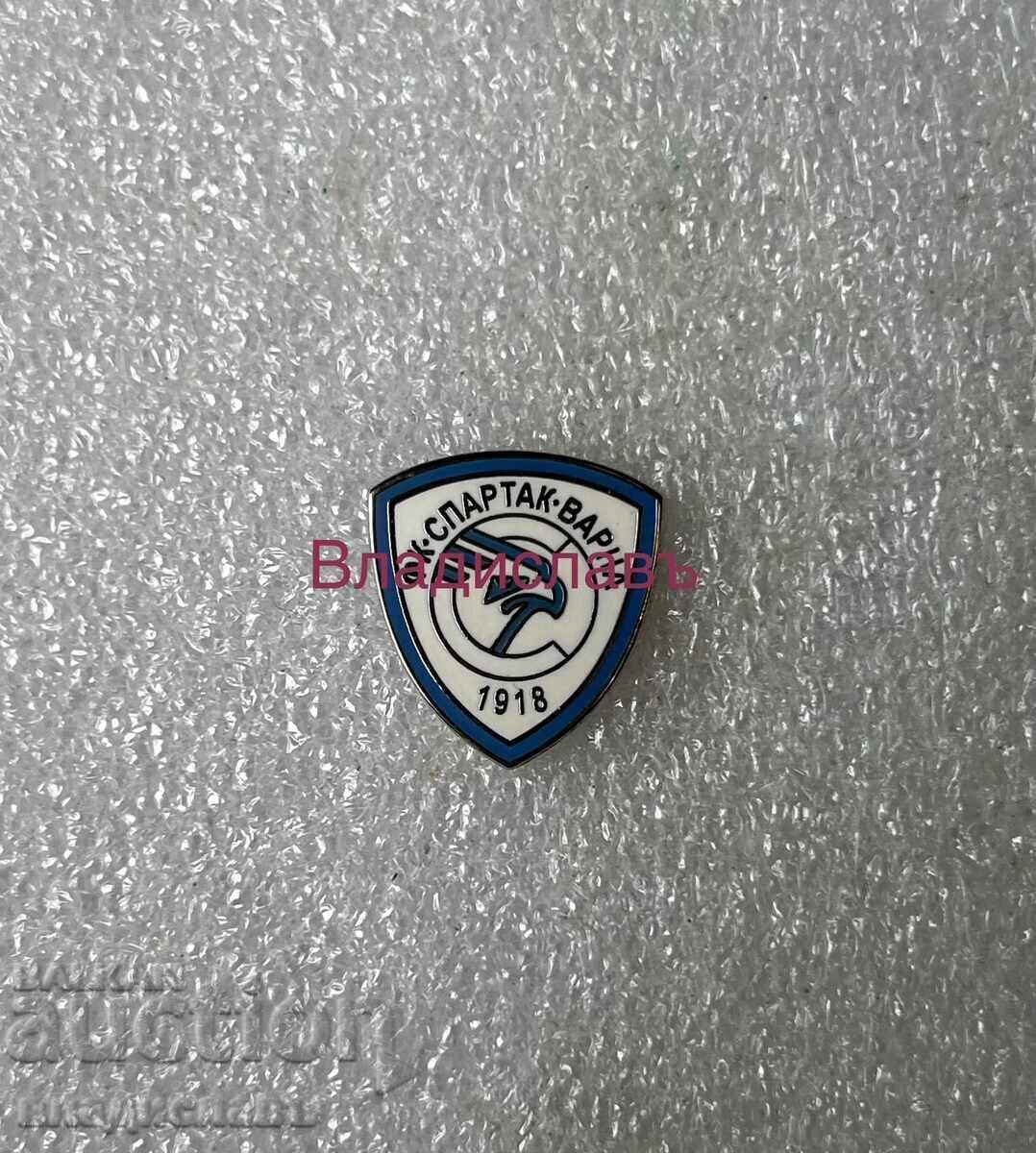 Football badge FC Spartak Varna Football badge FC Spartak Varna