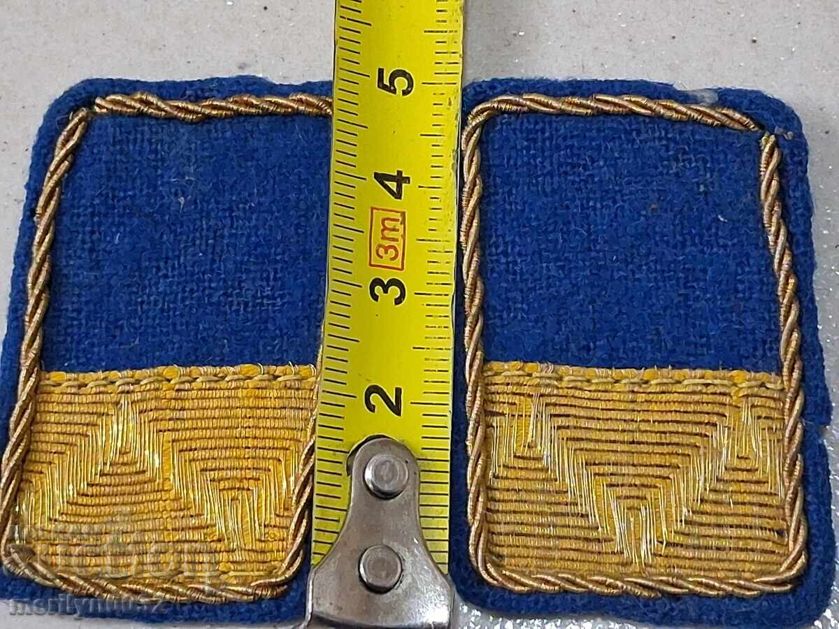 Μονογράμματα στις σιδηροδρομικές μεταφορές Επωμίδες NRB Μονογράμματα επίθεμα επωμίδων με τιμή 38.00 BGN | € 19.43