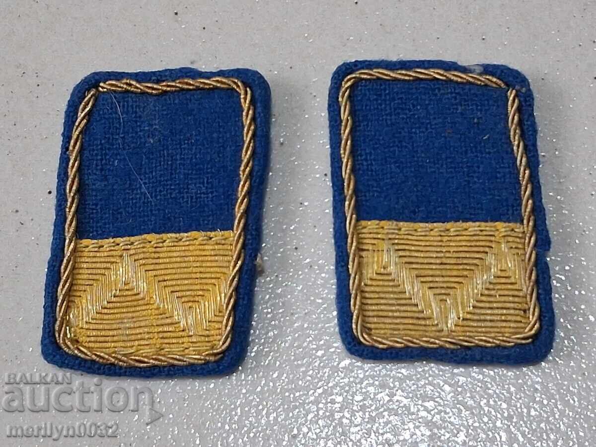 Μονογράμματα στις σιδηροδρομικές μεταφορές Επωμίδες NRB Μονογράμματα επίθεμα επωμίδων