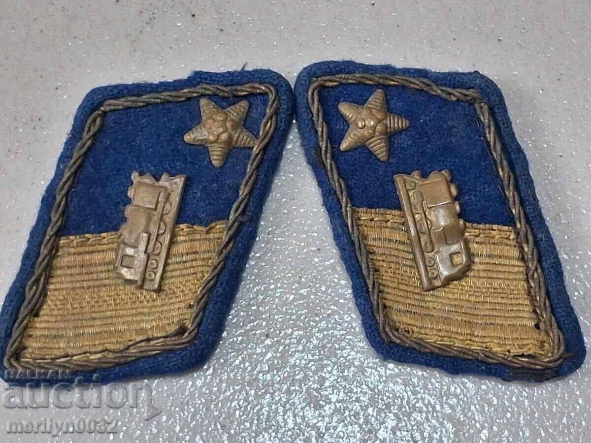 Monograms in railway transport NRB epaulets Monograms epaulet patch