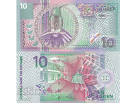 tino37- СУРИНАМ - 10 ГУЛДЕНА - 2000г - UNC