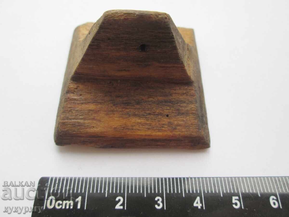 Old Prosphor wooden stamp for ritual bread pogacha Prosphora - 6 Old Prosphor wooden stamp for ritual bread pogacha Prosphora - 6