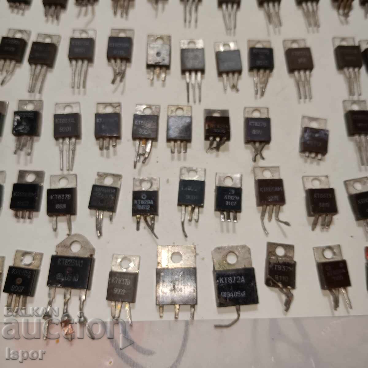 Delivery of USSR transistors over 120 pcs