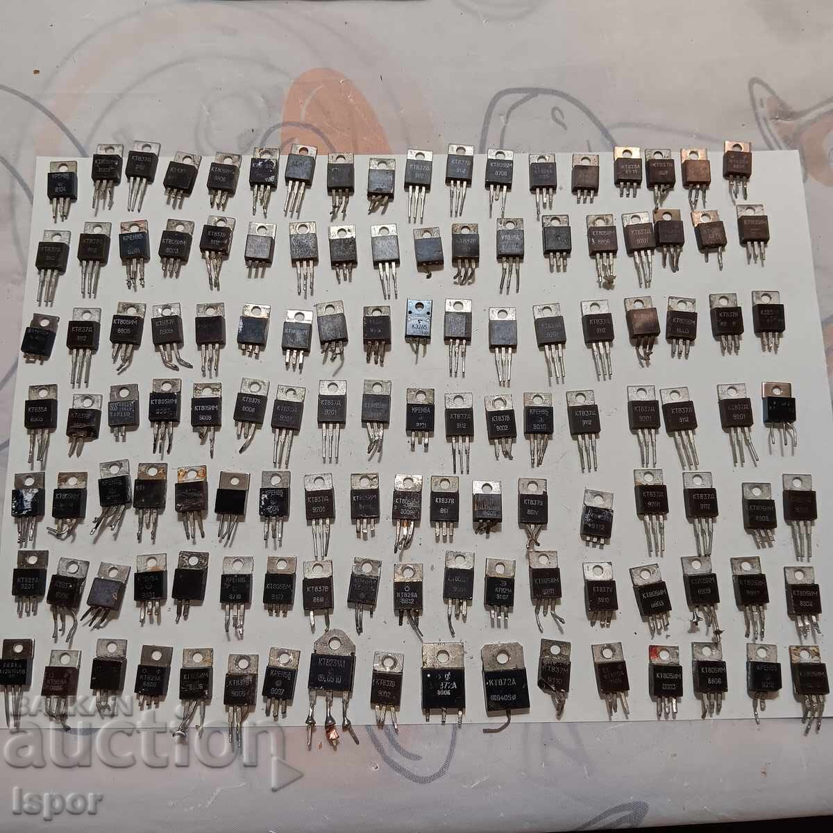 USSR transistors over 120 pcs