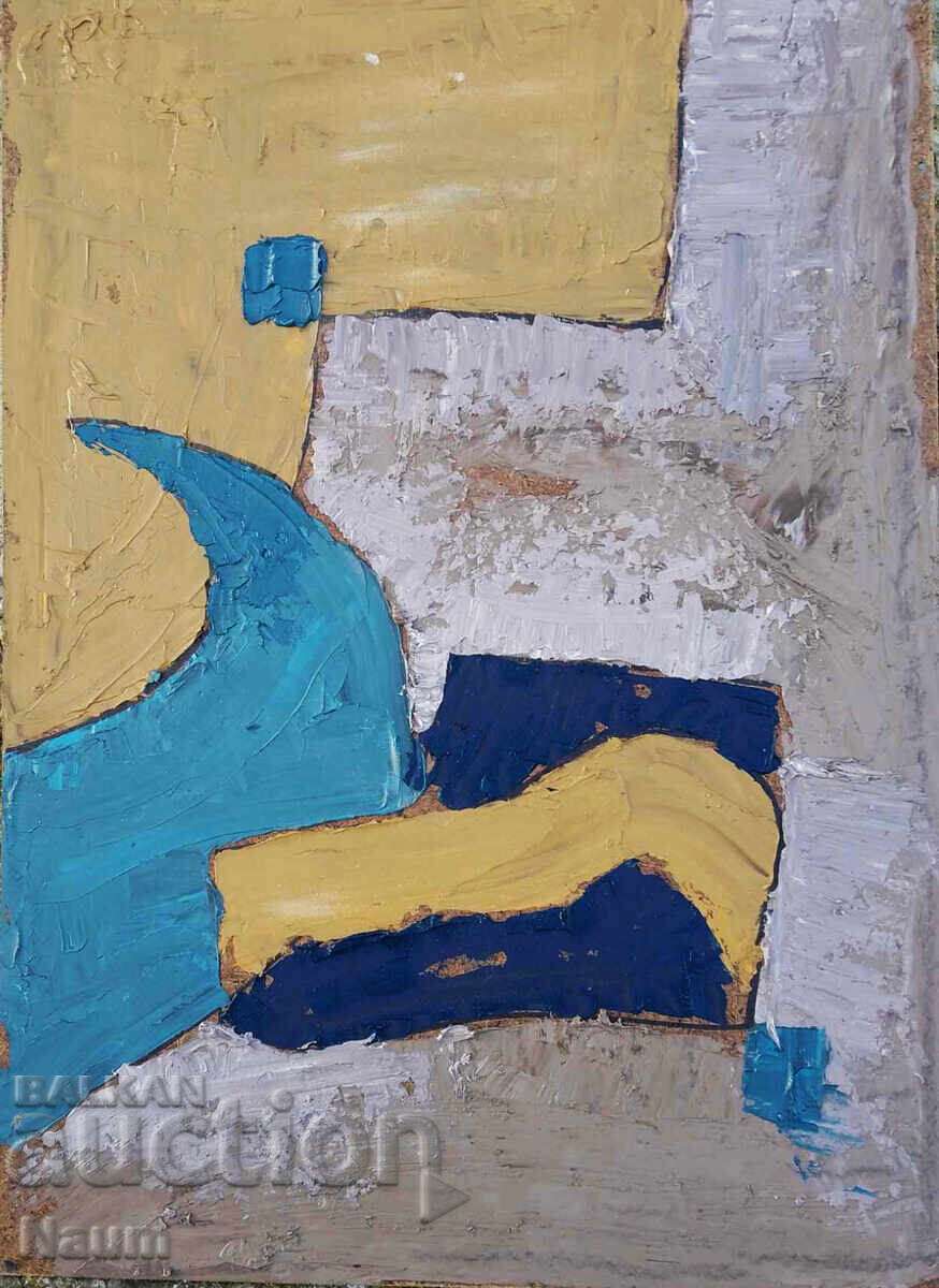 Composition 3, Vlado Rumenov 2024, 50 / 35 cm., o. b. c-n