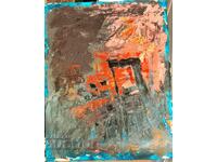 Compoziție 4, Vlado Rumenov 2024, 50 35cm., m. b. c-n