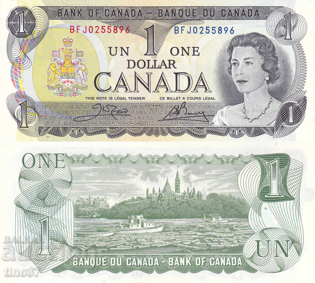 tino37 - CANADA - 1 DOLLAR - 1973 - AU