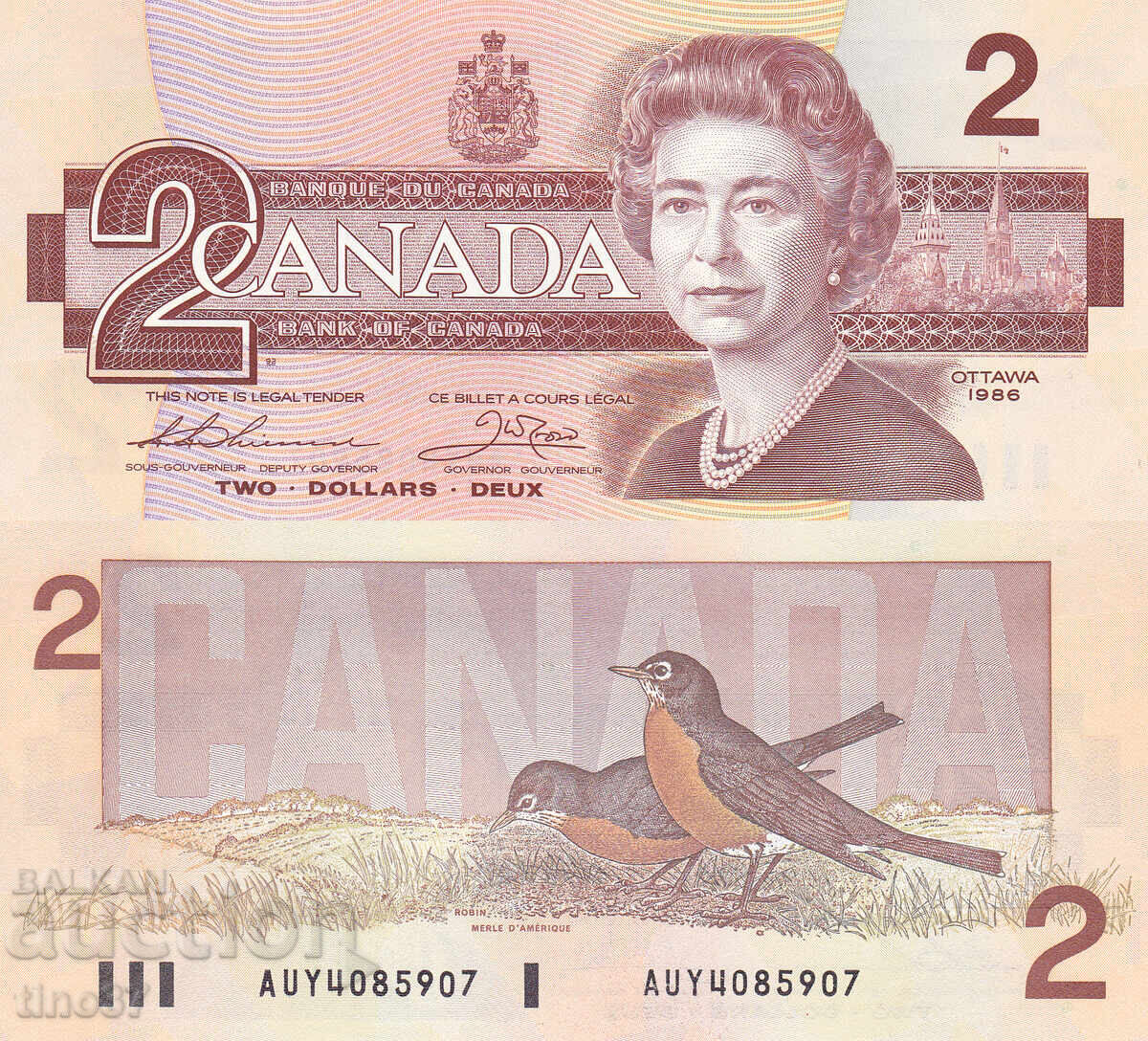 tino37 - CANADA - 2 DOLARI - 1986 - AU tino37 - CANADA - 2 DOLARI - 1986 - AU