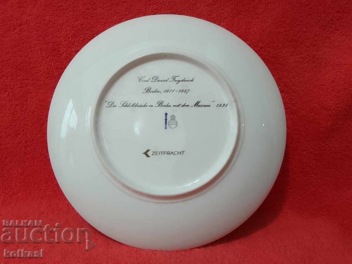 Πορσελάνινο πιάτο Βασιλική Μανιφακτούρα KPM Βερολίνου του 1840 - 6