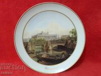 Porcelain Plate Royal Manufactory KPM Berlin from 1840