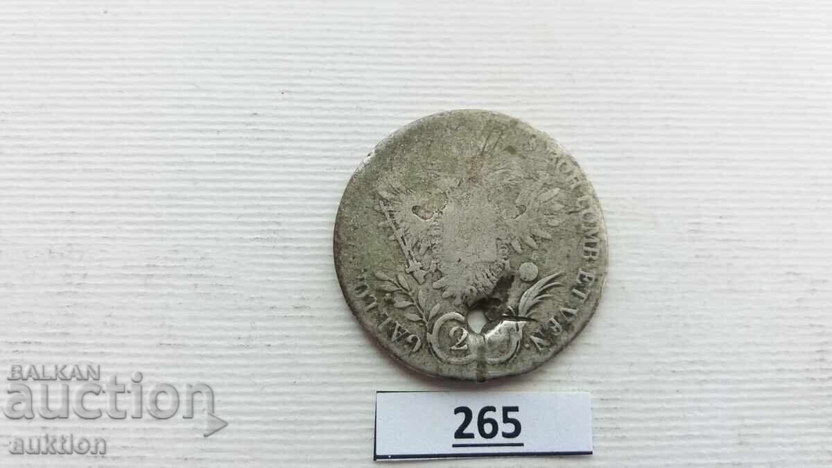 Livrarea CROIZER AUSTRIAC ARGINT (CROIZER = KREUZER)