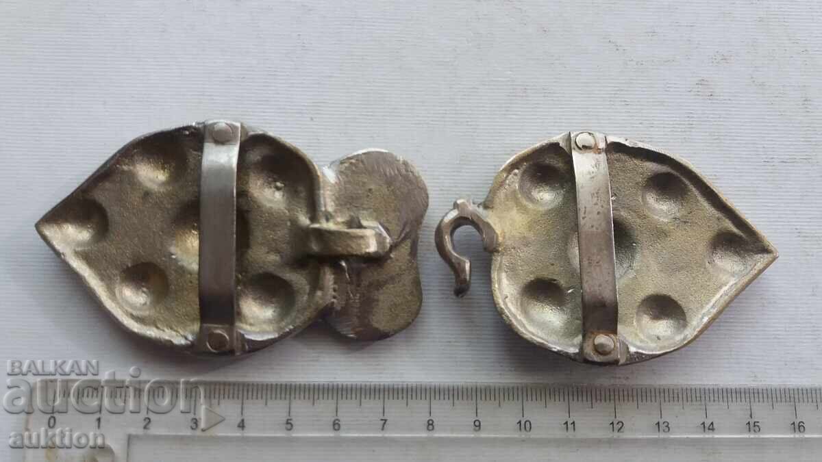 PAFTALE MASIVE DIN BRONZ - ARGINTATE - 7 PAFTALE MASIVE DIN BRONZ - ARGINTATE - 7